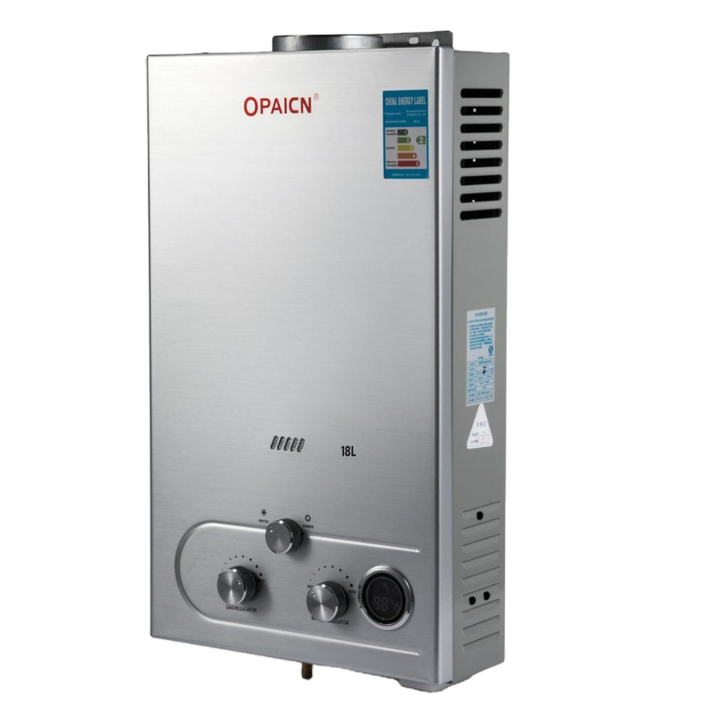Газовый водонагреватель Tankless на 18L 4.5GMP газовый водонагреватель LPG жидкий газ Пропан Tankless мгновенного горячей воды нагреватель