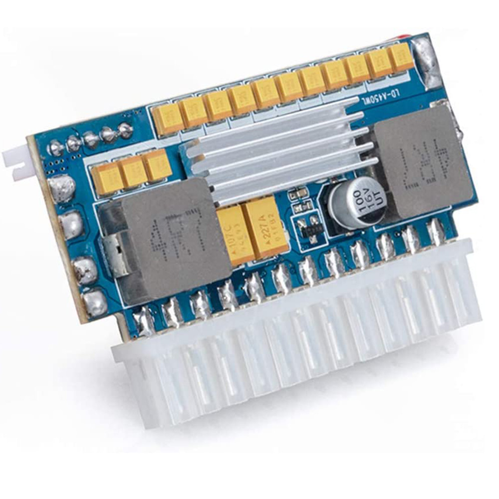 12V DC вход 450 Вт пиковый выходной переключатель DC-DC блок питания ATX Pico PSU мини ITX ATX питание