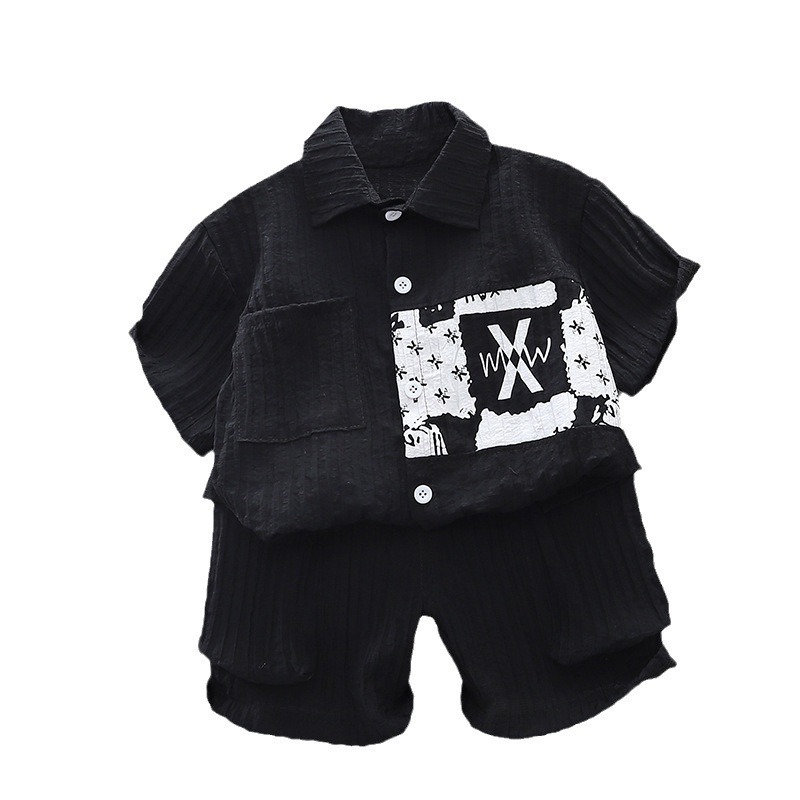 Children Clothing Summer 2 Piece Set Kids Toddler Kids Baby Boy Kids Clothing Sets