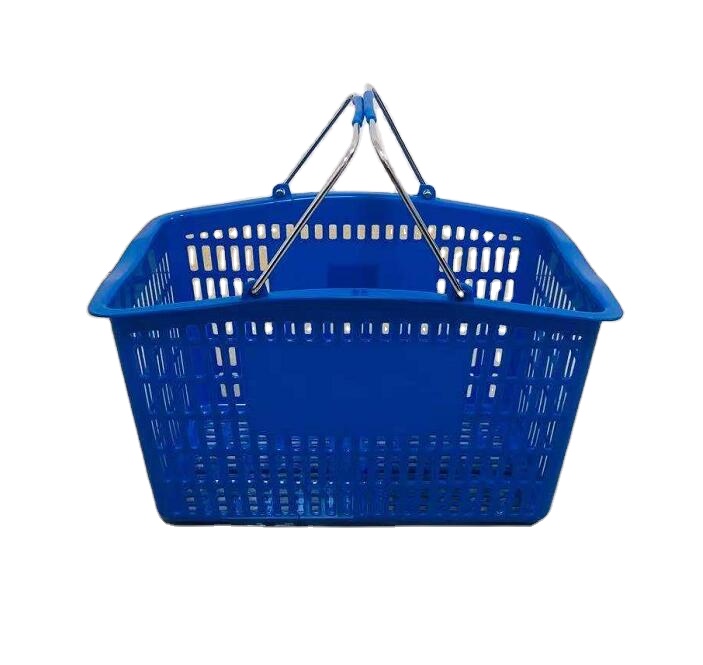Новый дизайн PW625 30L красочная ручная корзина для супермаркета, Оптовая Ручная корзина для покупок, ручная корзина для покупок в супермаркете