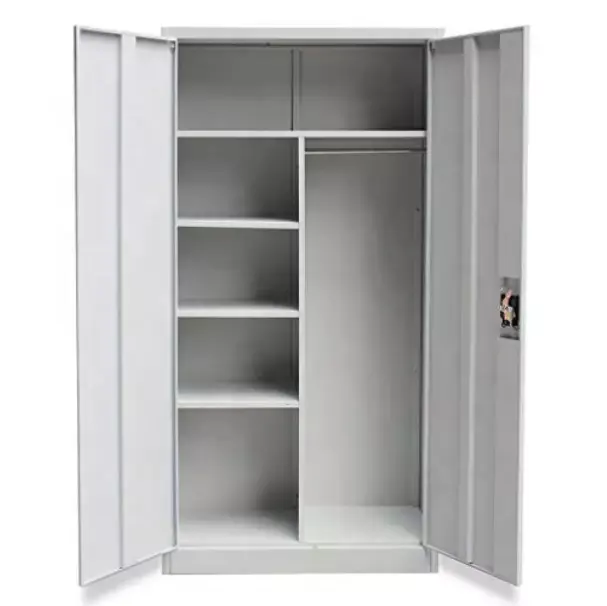 Wholesale Metal filing cabinet 2 Doors Cupboard for clothes  Storage metal file Cabinet steel cabinet locker