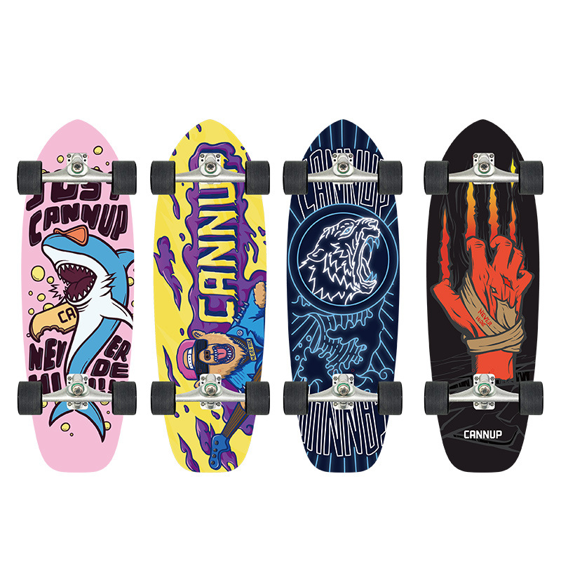5 дней быстрая Доставка 30 дюймов Surf скейт CX4 CX7 S7 б/у land резчик Surfskate для Таиланд