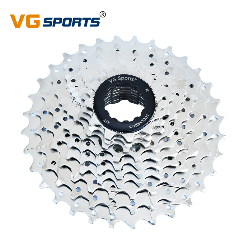 VG SPORTS 10 скоростей, 11-32T, кассета для горного велосипеда, свободное колесо, звездочка, серебристый велосипедный свободный круг