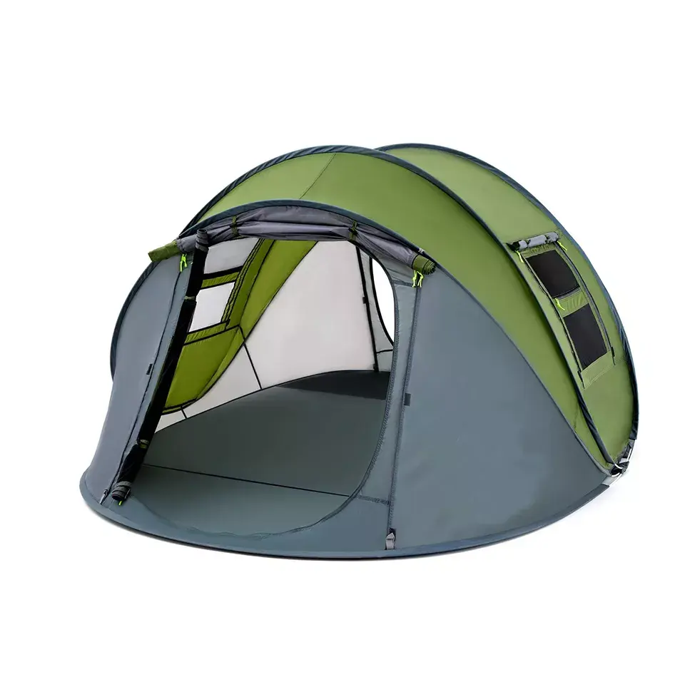 Season Custom Sleeping Room PVC Canvas Travel Hiking Picnic Foldable Canopy Gazebo Tente Instant Sun Shelter Kids Pop Up Tent