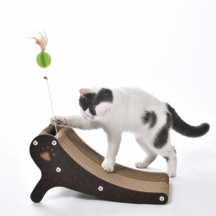 Wholesale Stock Speedypet Eco-Friendly With Toy Cat Scratcher Cardboard, Cat Scratching Lounge