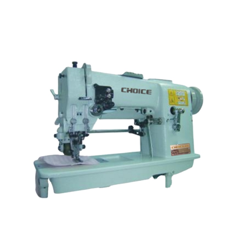 GC-1721PK Золотой Выбор Двойная игла picot stitch Промышленная швейная машина с резаком и съемником