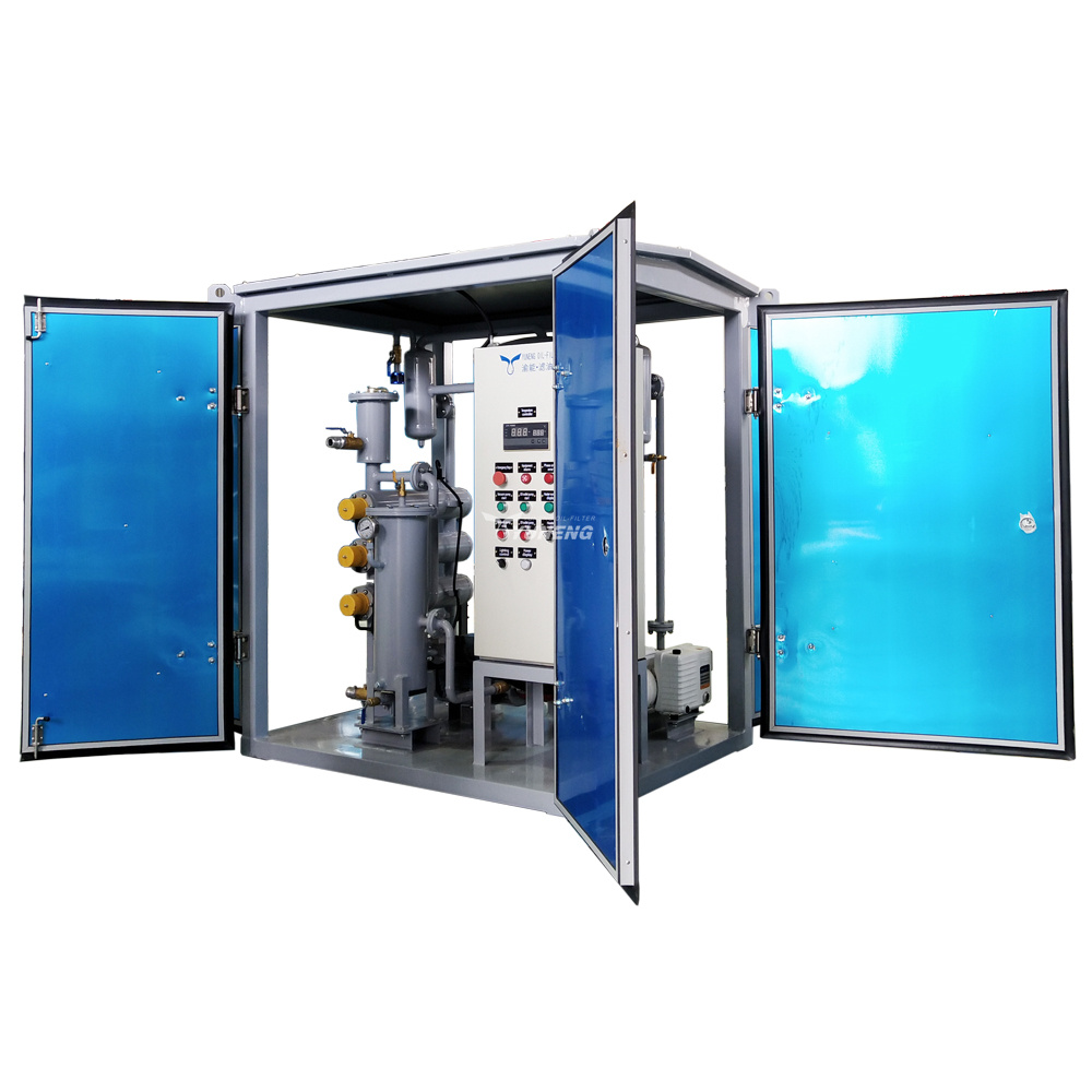 Compact Structure Single Stage Vacuum Transformer Oil Purificaiton Machine