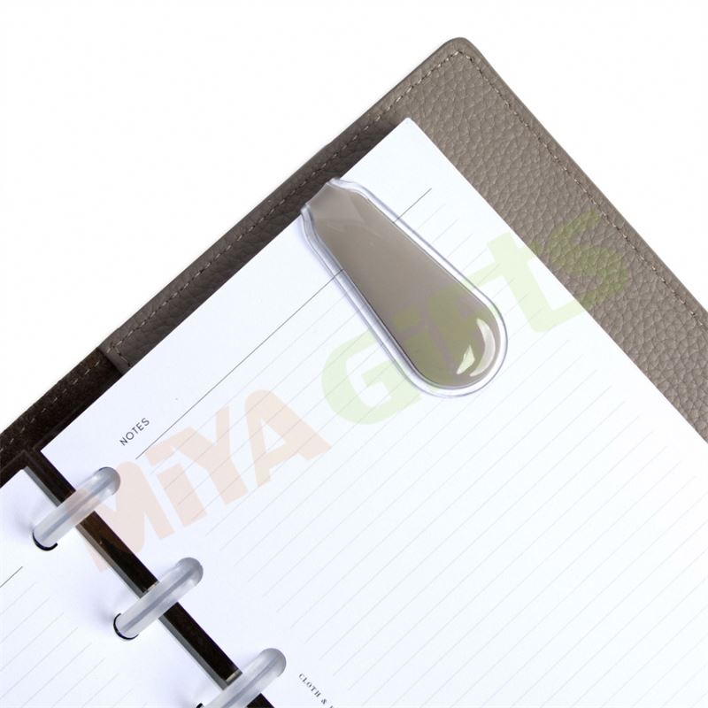 custom logo nude plastic neutral pastel color bookmark magnetic bookclip page marker planner organizer paper oli clip