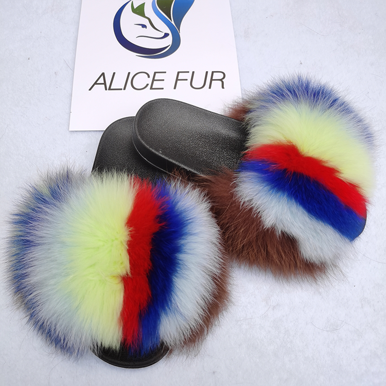 ALICEFUR Дамская мода из натуральной лисы мех животных направляющие натуральный мех