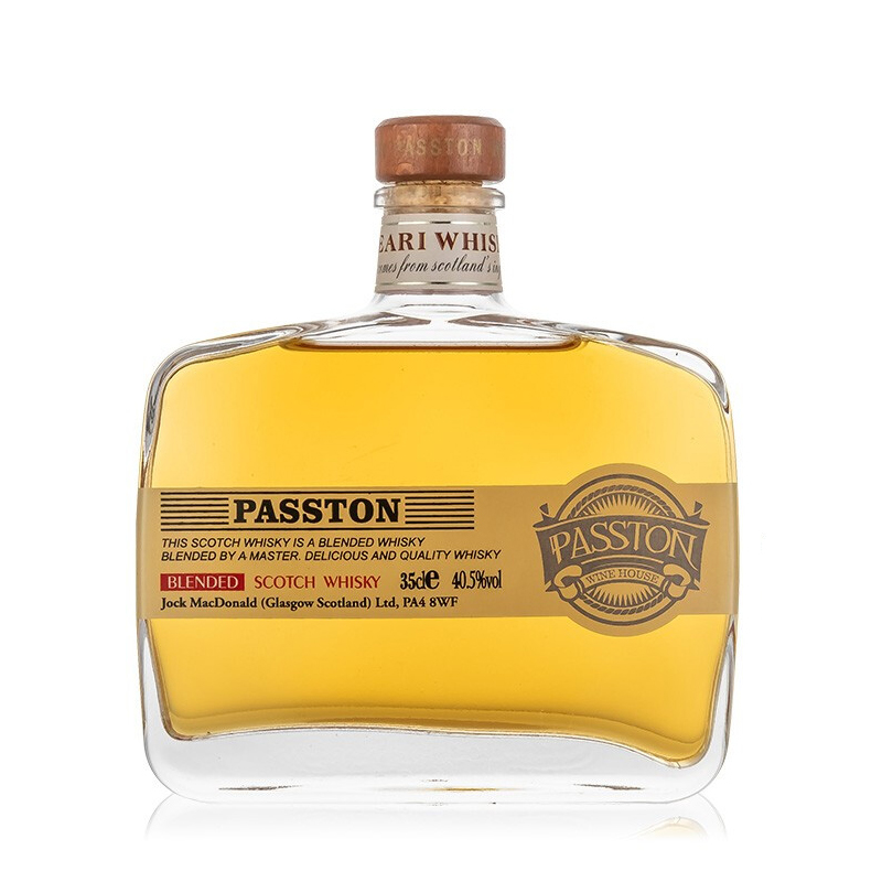 Passton Professional Manufacturer OEM whisky 40.5% produced with high quality and Scottish whisky liquor for various capacities