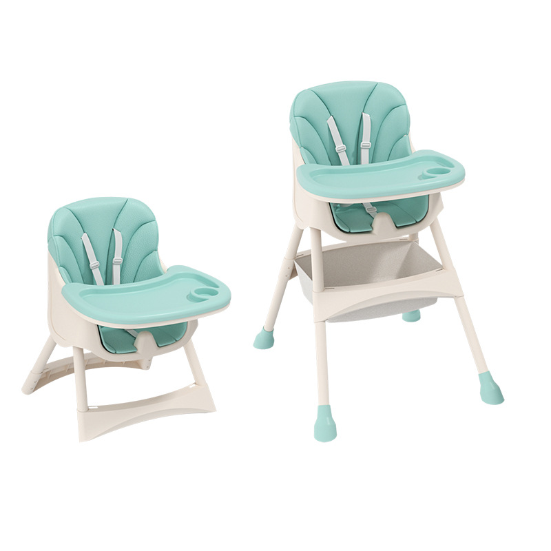 Custom High Quality Plastic Adjustable Baby Stool Cheap Folding Baby Feeding High Chair