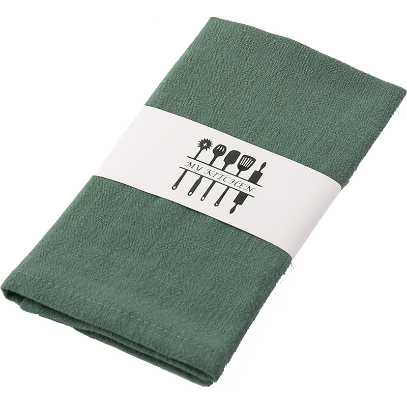 High Quality Washed Plain linen Table Napkins Tea Towels Napkin Cloth Home Kitchen Decors