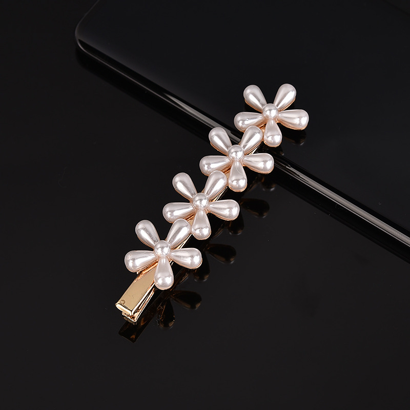 Fashion Elegant Hair Accessories Women Bridal Pearl Hair Clips Jewelry
