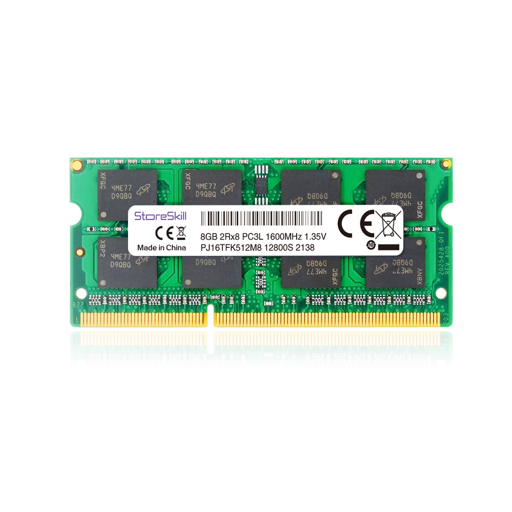 ОЗУ для ноутбука DDR3 8 Гб PC3 12800s 1600 МГц, модуль памяти OEM