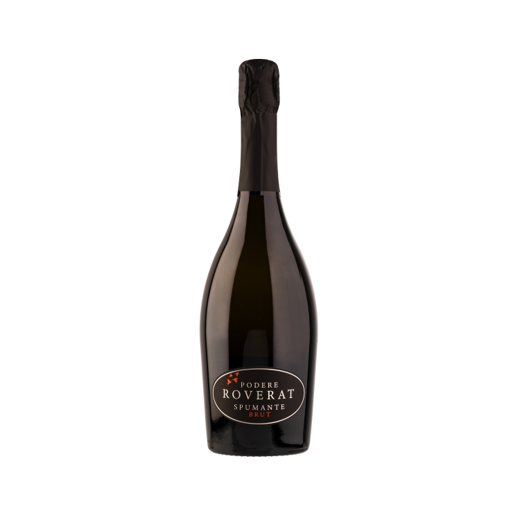Итальянское игристое вино SPUMANTE BRUT Podere Roverat, сделанное в Италии 100% высокого качества