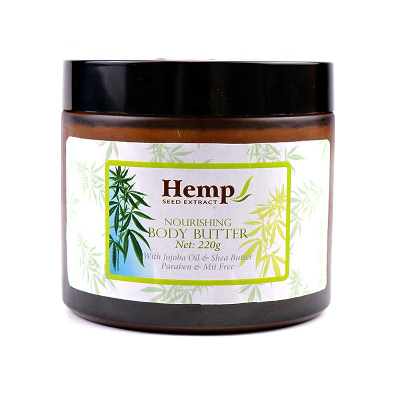 Luxury Best Wholesale Private Label Homemade Whitening Baby Natural Vegan Organic Hemp Oil Body Butter