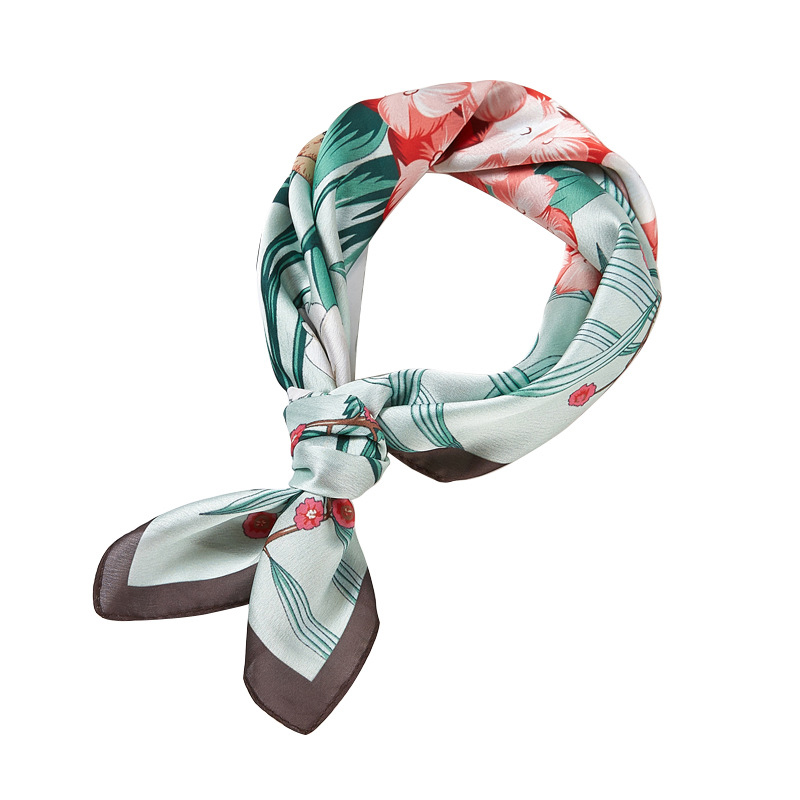Marvili Fashion Jersey Hijab Variable Prints Wholesale Custom Ethicon Soie Instant Sports Floral Chiffon Shawl Silk Scarves