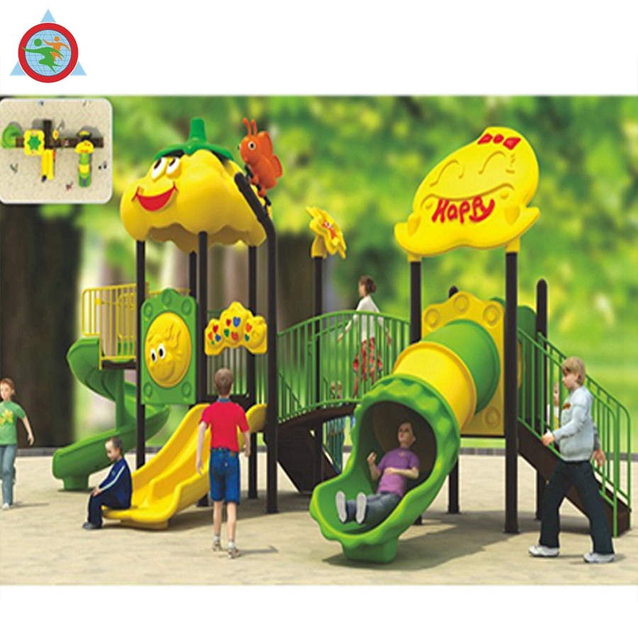 Hot Sale South Africa High Quality Lovely Series Kids Outdoor Garden Plastic Slide Games Amusement Park Playground Equipment