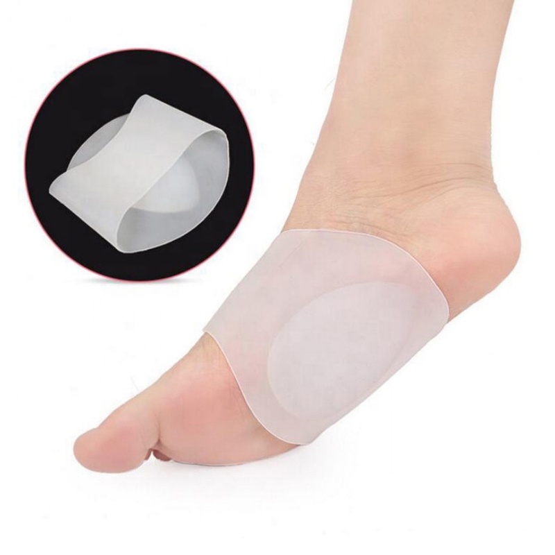 Arch Support для мужчин Ортопедическая подушка гелевый корректор подошвенный фасциит ортопедическая силиконовая плоская стелька