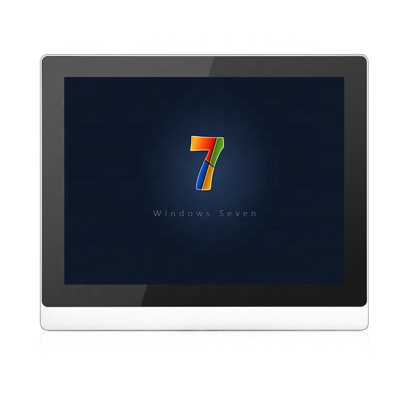 Встроенный Настольный Безвентиляторный Компьютер RS485/RS232 win7/8/10 все в одном промышленный компьютер 12 дюймов