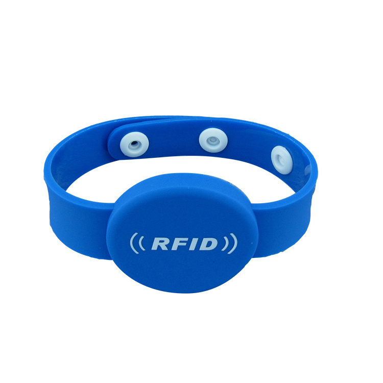 Часы с RFID-защитой из ПВХ, регулируемые наручные часы BT с низким энергопотреблением, браслет