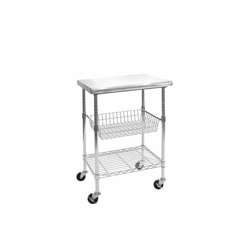 Wholesale Luxury Design Folding Industrial Kitchen Trolley Homebase