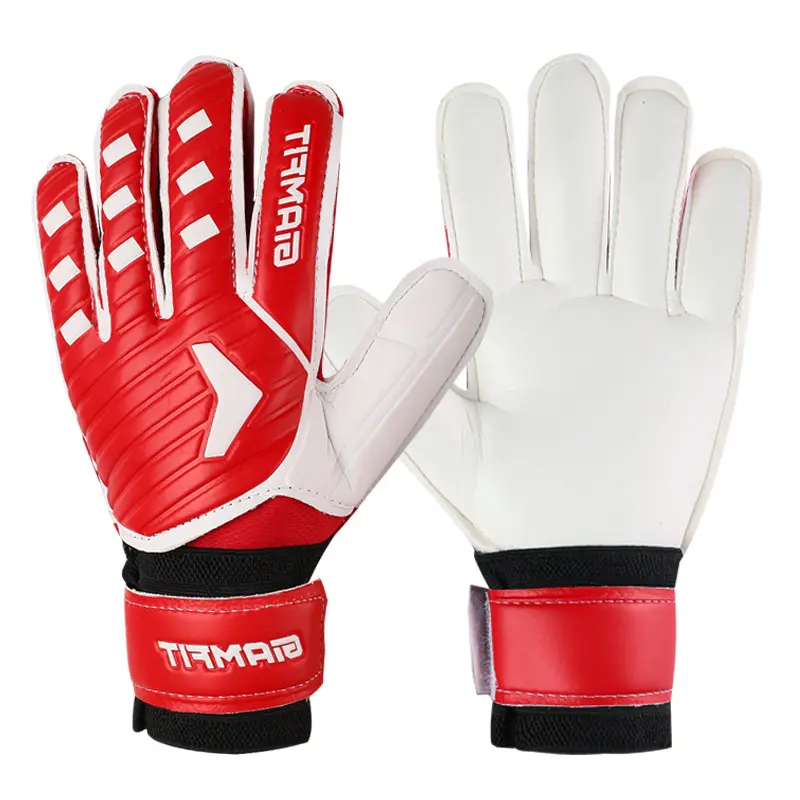 Adults Kids Size Latex Soccer Goalkeeper Gloves Professional Football Goalkeeper Gloves Strong Protection Football Match Gloves