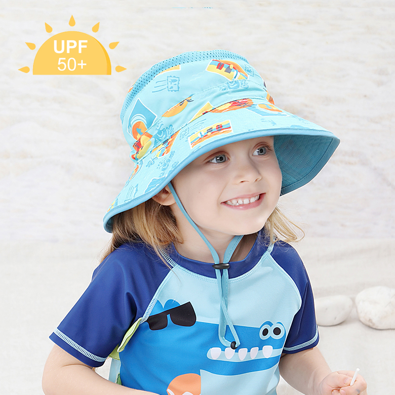 wholesale child sun hat kids summer hat uv protection children bucket hat