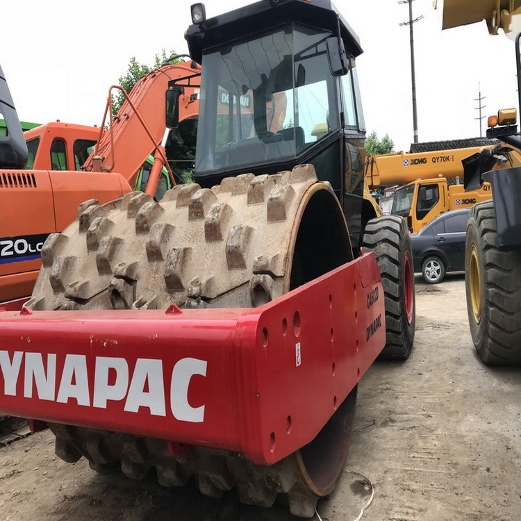 Лидер продаж! Подержанный вибрирующий дорожный каток Dynapac CA602D, 20 тонн, уплотнительный дорожный каток Dynapac