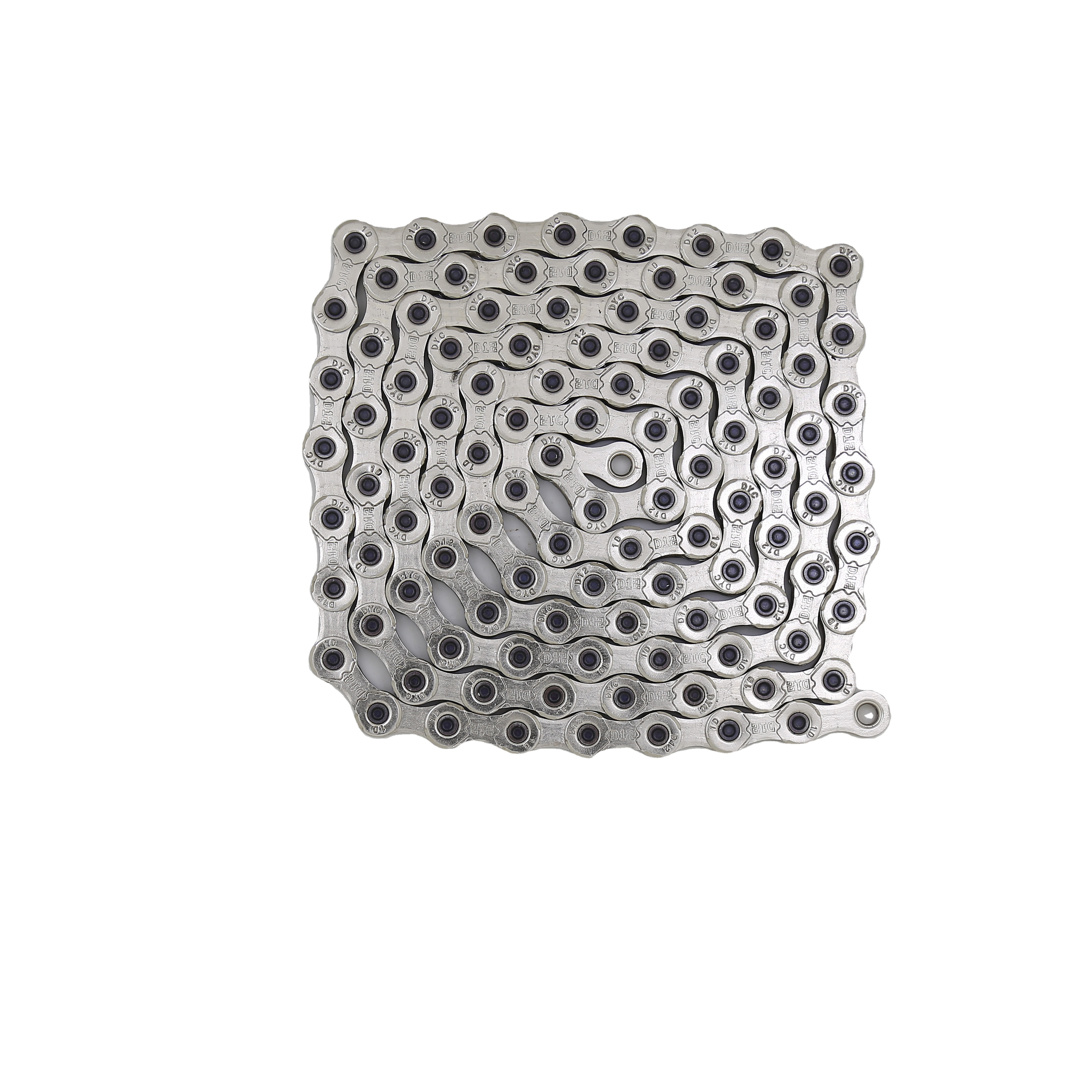 Widely used silver steel material chain size 126L bicycle chain