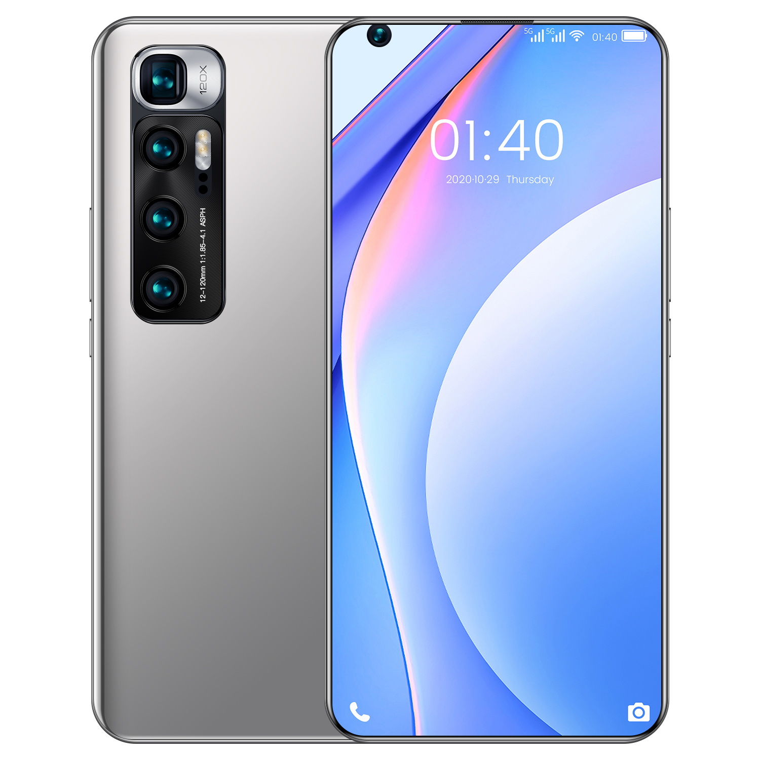 M10 ультра 7,2 Inch 512GB Android 10, глобальная версия, HD экран смартфон 5G мобильные телефоны