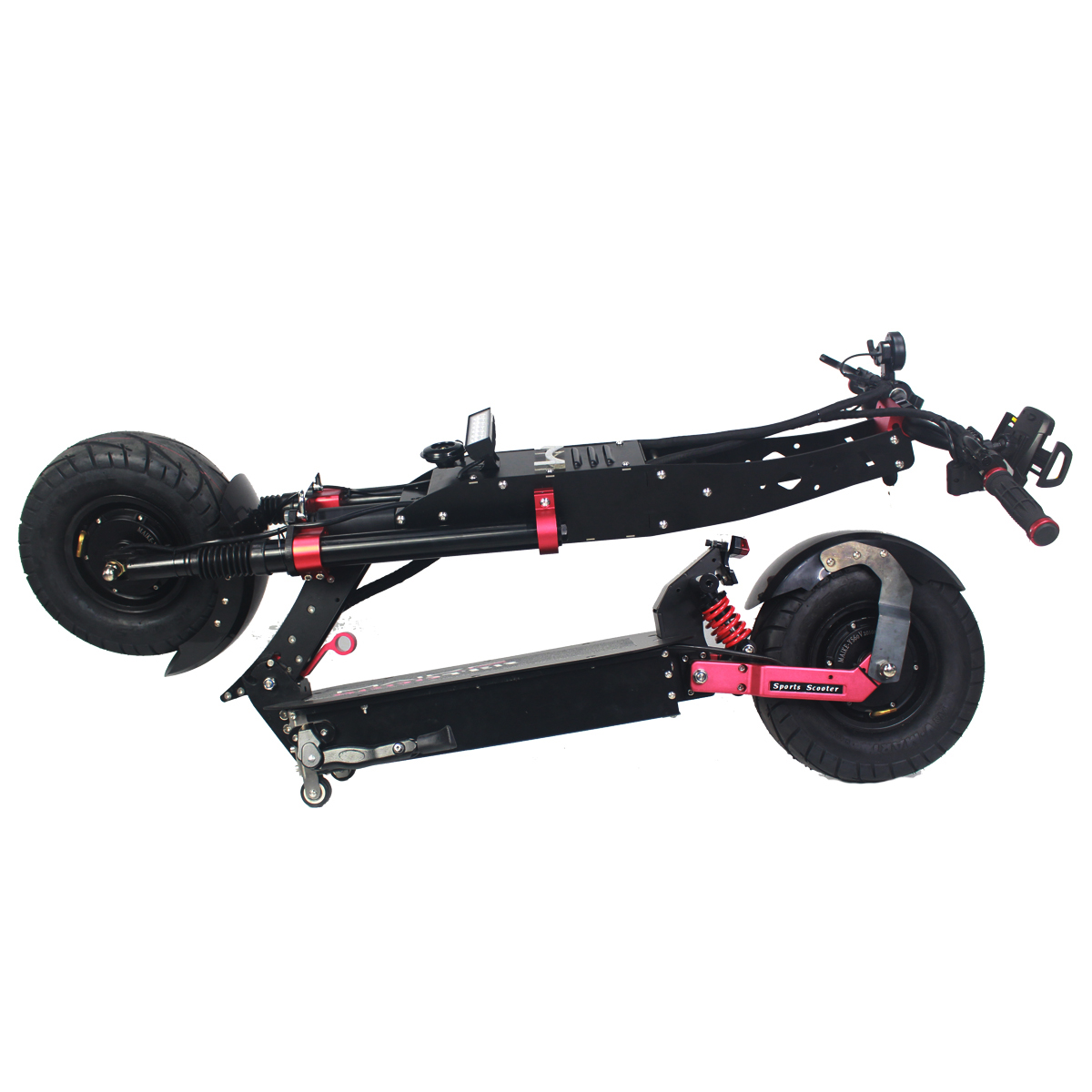 Горячая maike mk9x 13 дюймов большое колесо 60v 7200w двойной мотор электрический скутер для взрослых