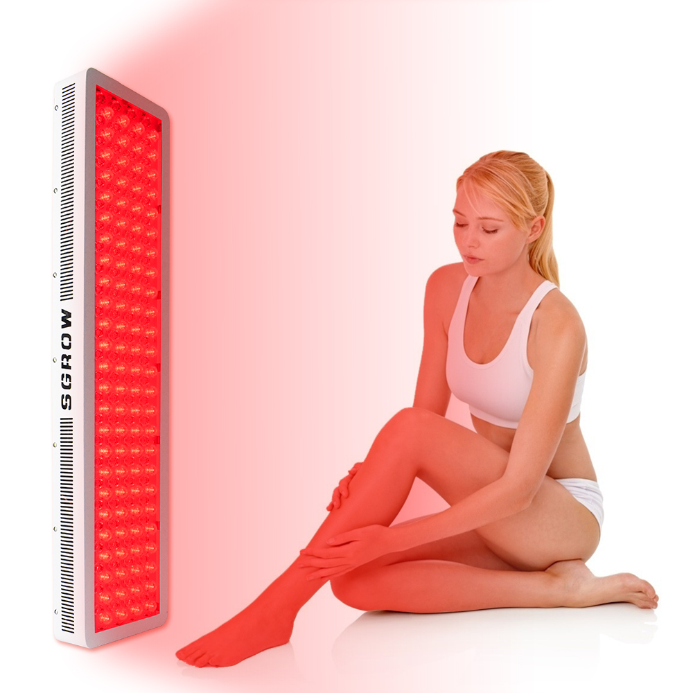 SGROW CE уход за кожей VIG1000 LED Терапевтический Свет Двойные переключатели 660nm 850nm Sungrow красный свет терапевтическая панель для кожи
