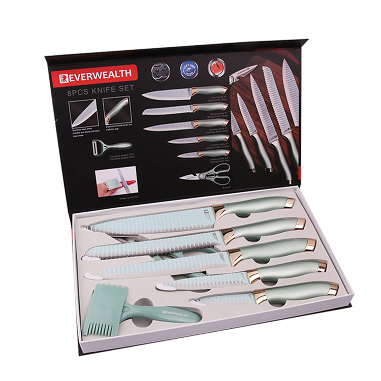 Premium Quality With Non-stick Coating Professional Kitchen Peeling Cheap Knife Set