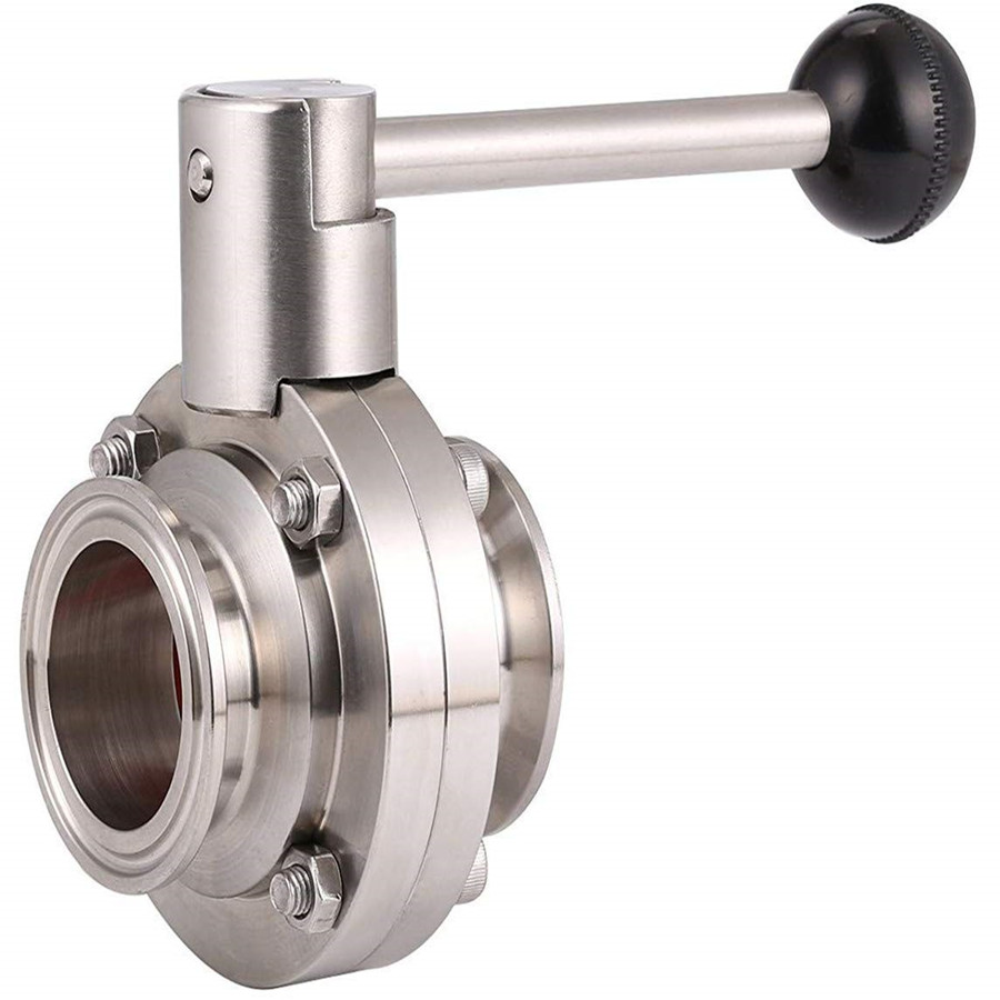 1 "1,5" 2 "3" 4 "из нержавеющей стали Din Sus304/ 316l санитарный клапан-бабочка Tc Tri Зажим