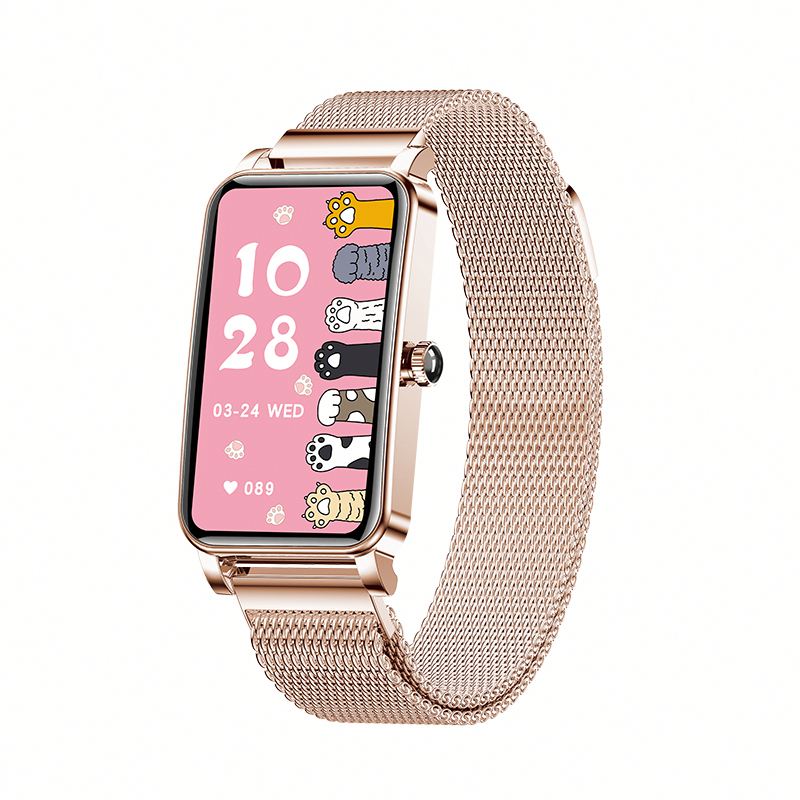 Menstrual Period Pedometer Calories Fitness Activity Waterproof Smartwatch Ladies Smart Watch ZX19