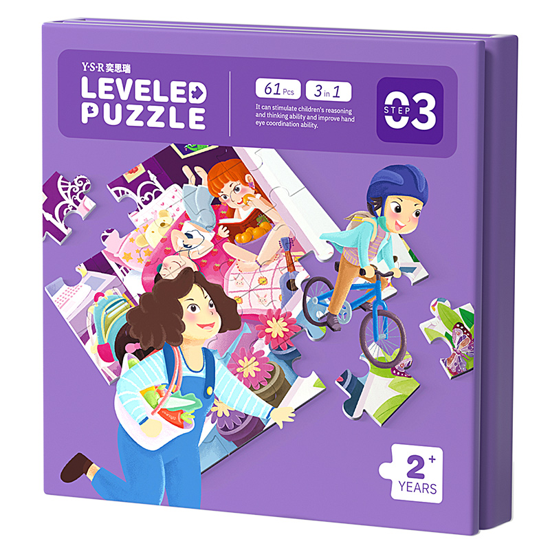 Puzzles Games Preschool Educational Learning Toys Set for Kids for Boys and Girls,children Ages 3 4 5,travel Color Box