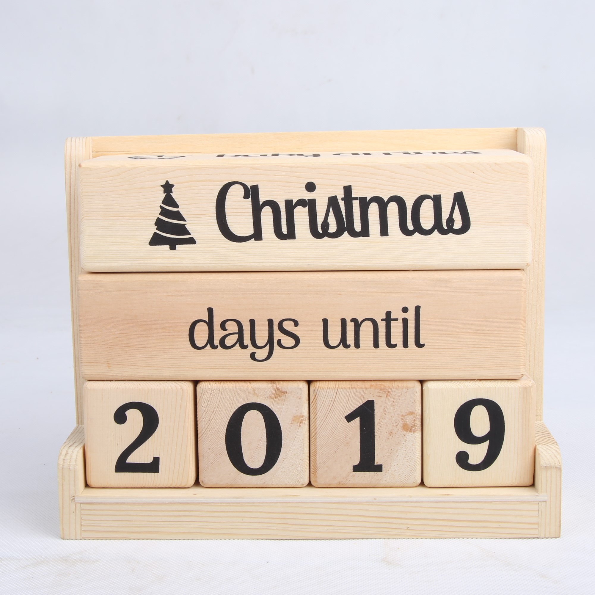 Office or Home Decorative Cube Desktop Block Calendar,