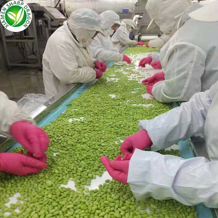 Оптовая продажа, соевые ядра iqf, Замороженные Очищенные эдамамы