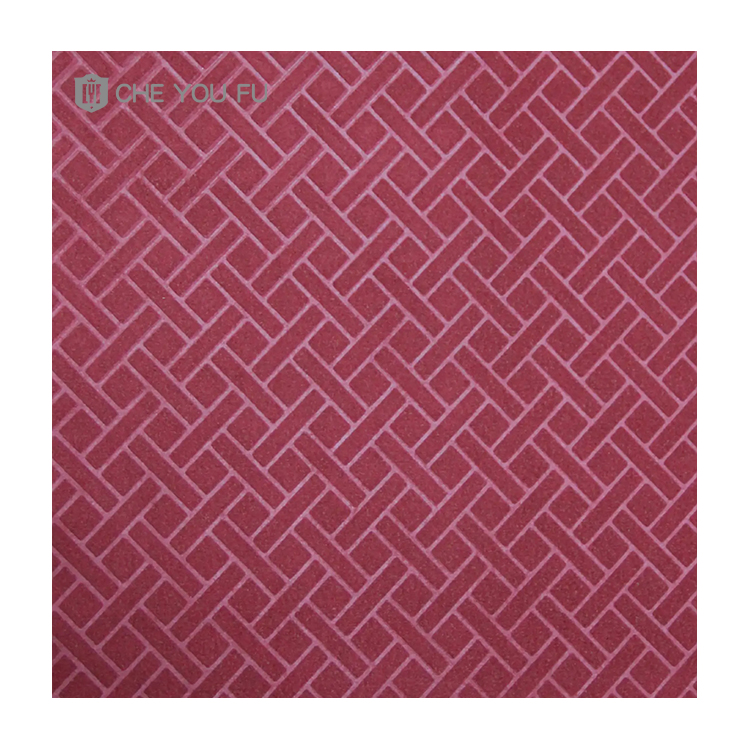 high quality best designed leather suede fabric leather material