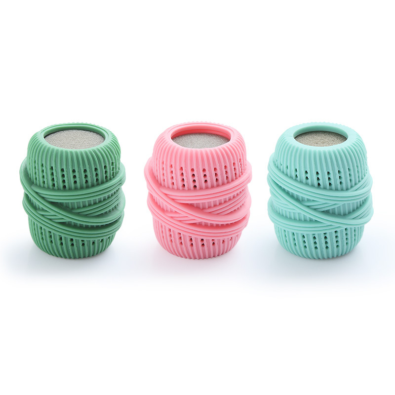 Household cleaning reusable silicone anti-wingding washing machine ball
