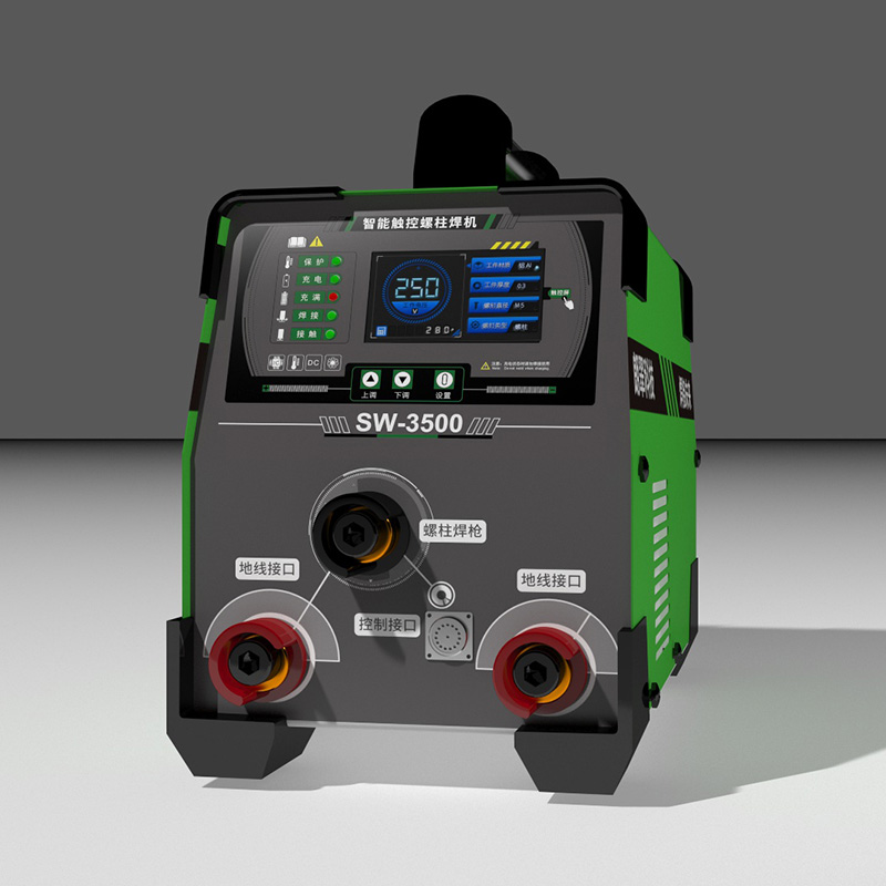 SW3500Intelligent Touch Screen Stud Welder Stud welding spare parts
