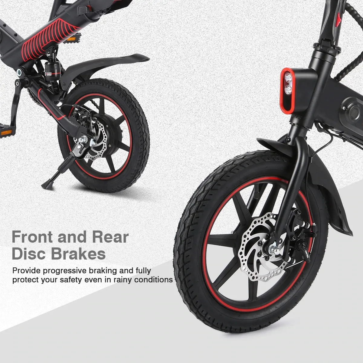 Hot Sale 14 Inch 50km/h European Standard 350w Drive Folding Electric Bike Ebike For City
