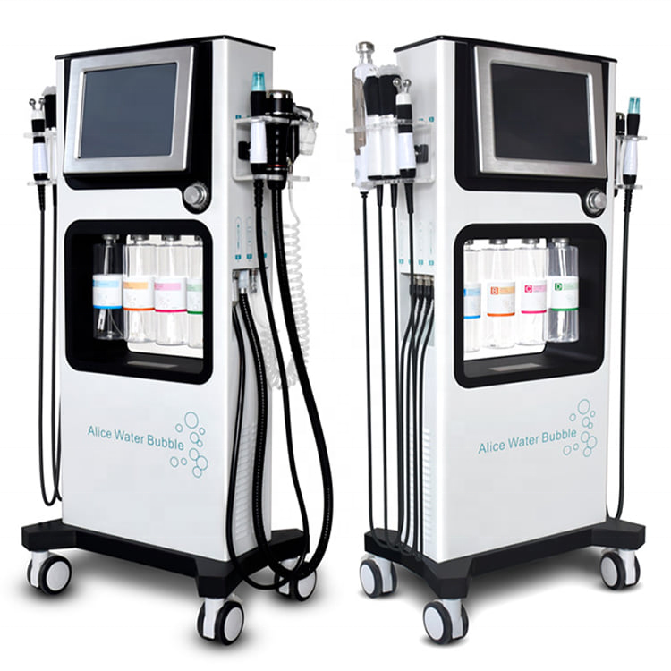 Аппарат для дермабразии лица H2O2 Aqua Peel, алмазный пилинг Hydrafaci 7 в 1, спа-оборудование для лица