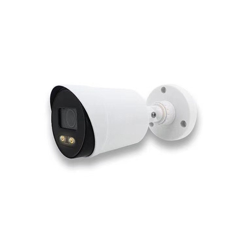 Colorful night vision 1080p analog camera high brightness 2pc led starlight security camera ahd floodlight