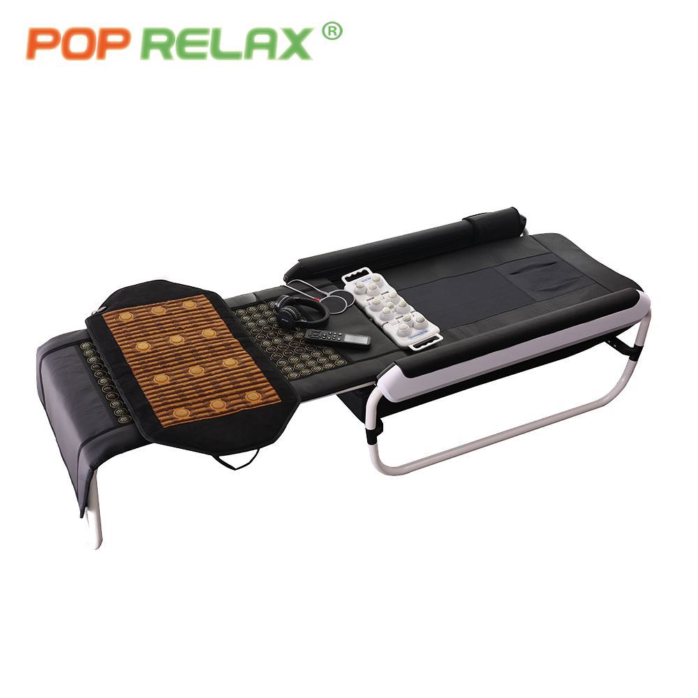 POP RELAX популярные Корея V3 складной нефритовый валик термическая Массажная кровать