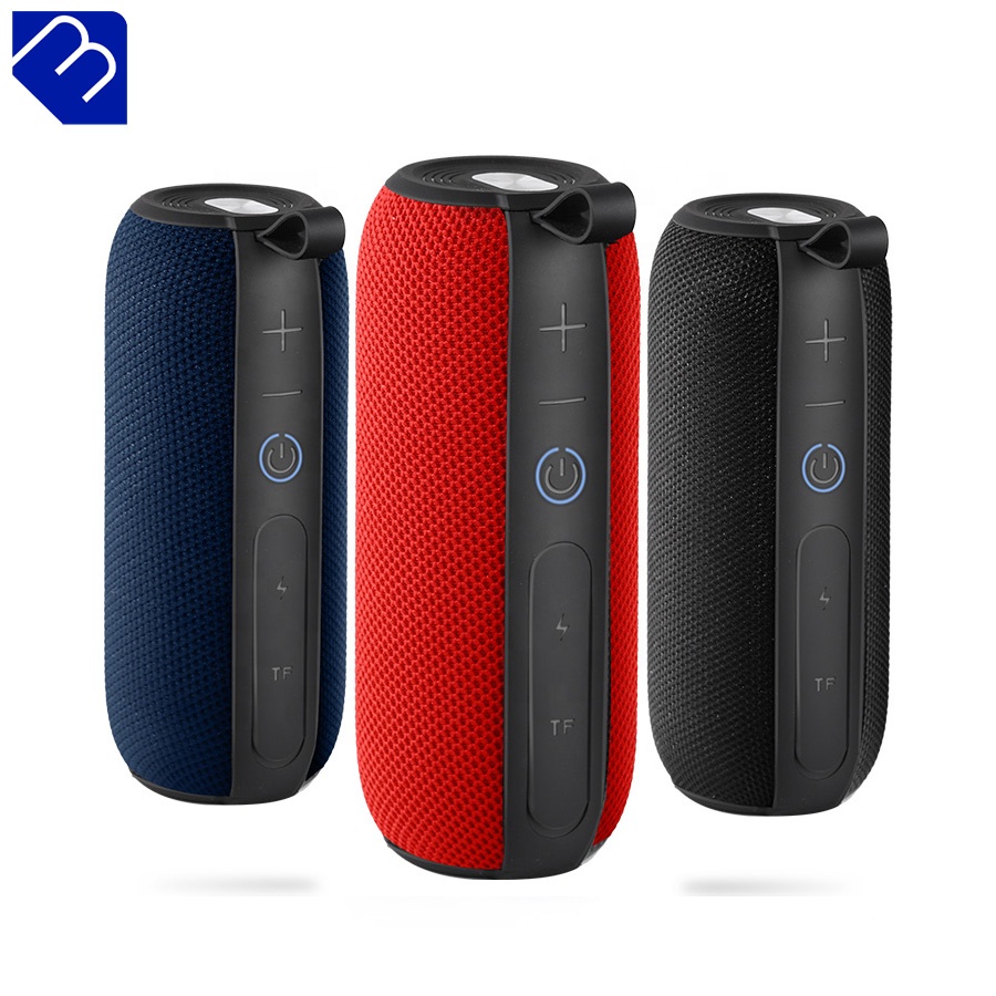 FM0199 2200mA беспроводной IPX7 водонепроницаемый Bluetooth 5,0 динамик с тканевым громкоговорителем, тяжелые басы, звук для спорта на открытом воздухе