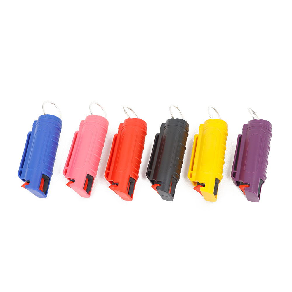 25ml pepper spray plastic shell keychain self defense pepper spray self defense supplies