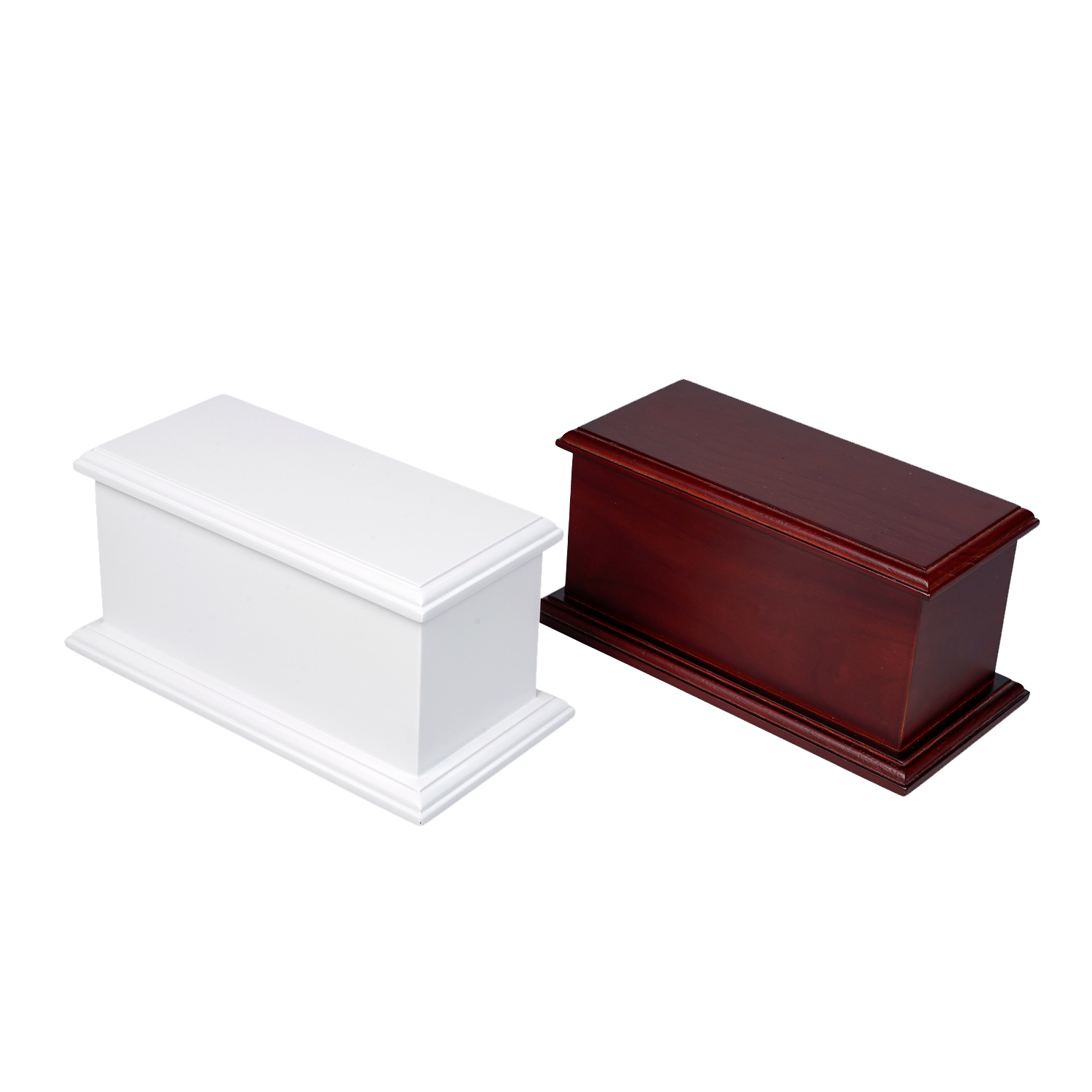 Wooden pet urns for ashes small urns for pet memorial