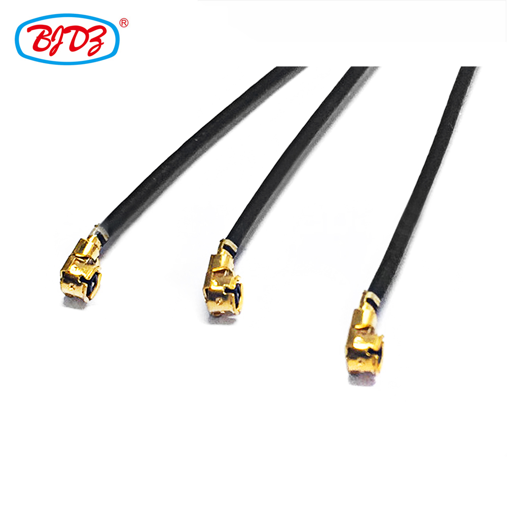 sma female bulkhead  U.FL Ipex MHV  1.13mm  pigtail jumper cable assembly